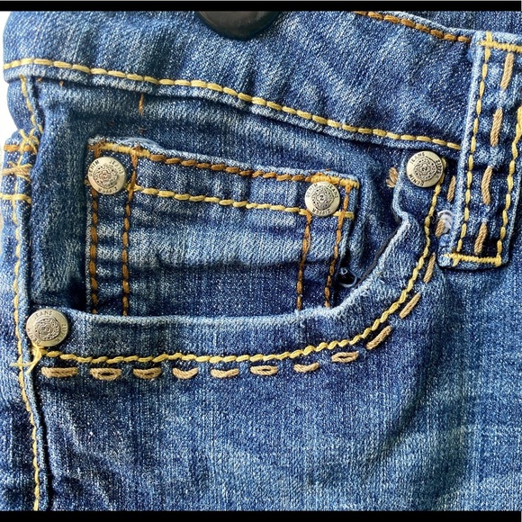 Zipper Denim Jeans Premium Womens Teen Jean Shortie Daisy Duke Shorts Size Large - Picture 4 of 5